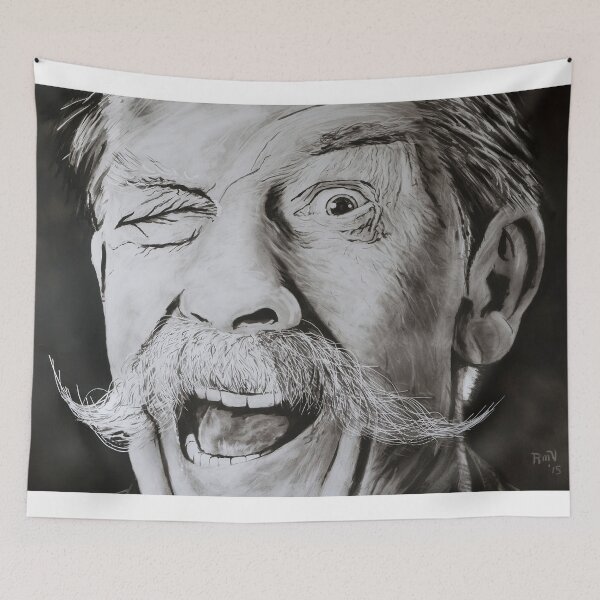 Item preview, "John Hurt - the eye" designed and sold by RmvPortraitsArt.