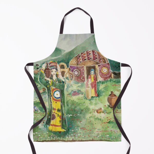 Item preview,  Mountain village of nomads. designed and sold by Umiska.