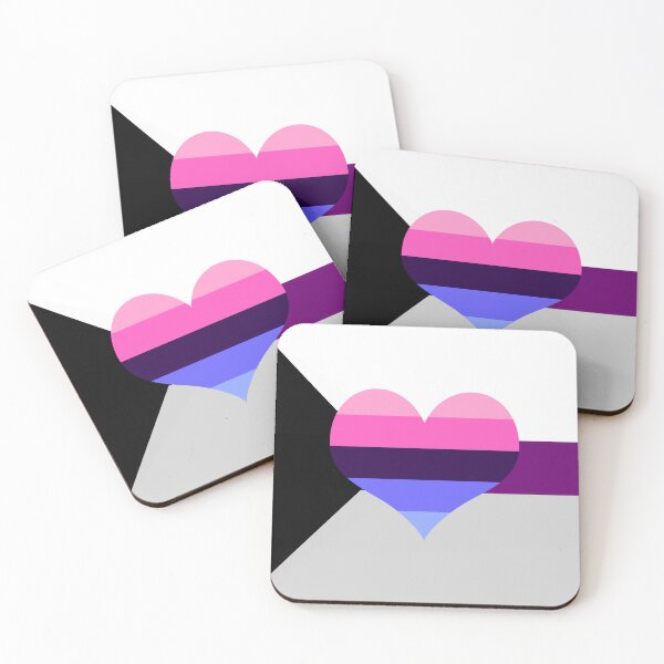 Item preview, Demisexual Omniromantic Pride Flag designed and sold by DarkVulpine.