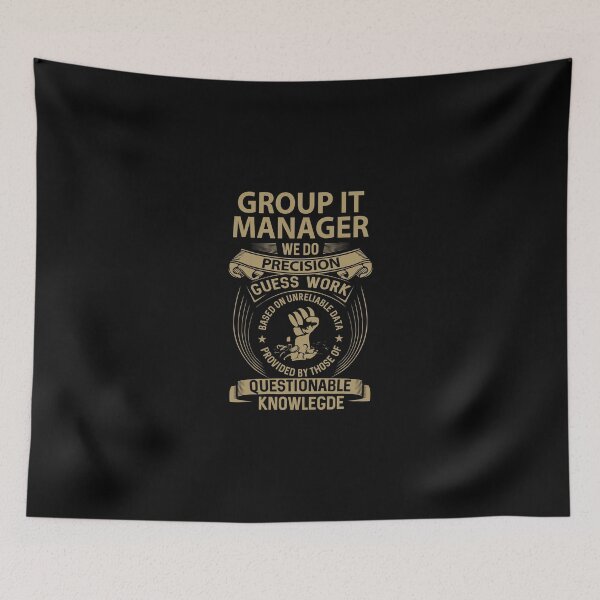 Item preview, Group It Manager T Shirt - We Do Precision Job Gift Item Tee designed and sold by smueller39.