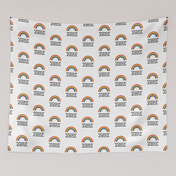 Item preview, GOD loves me as much as He loves you! designed and sold by Eccentricitees.