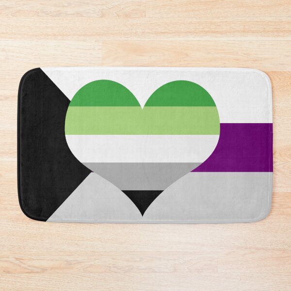 Item preview, Demisexual Aromantic Pride Flag designed and sold by DarkVulpine.