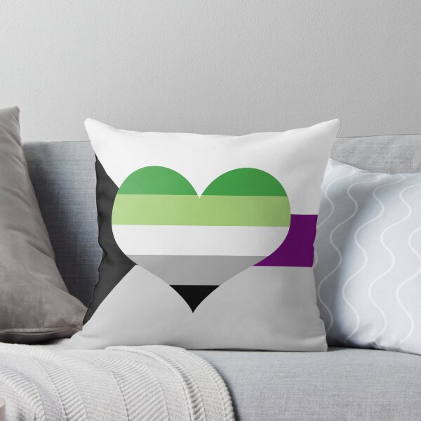 Item preview, Demisexual Aromantic Pride Flag designed and sold by DarkVulpine.