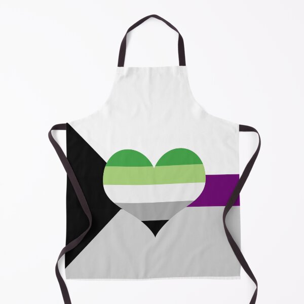 Item preview, Demisexual Aromantic Pride Flag designed and sold by DarkVulpine.