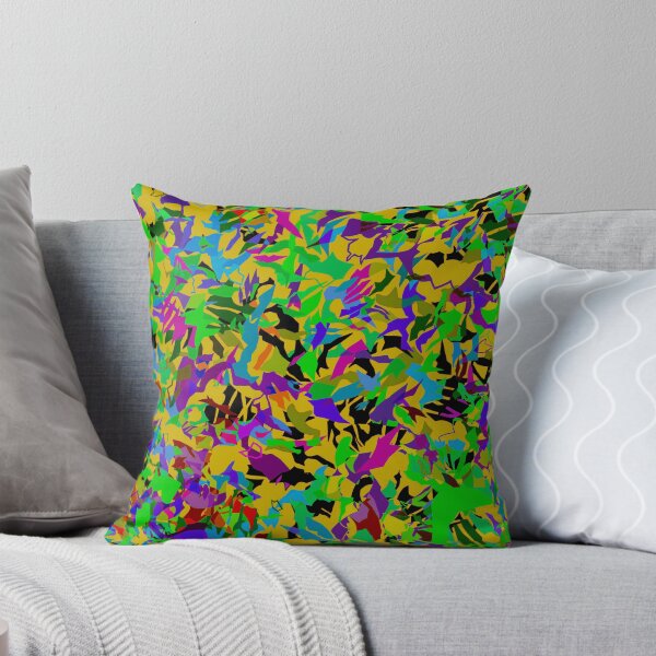 Item preview, Vivid abstract chaotic geometric elements in motion  designed and sold by OlgaUtkina.