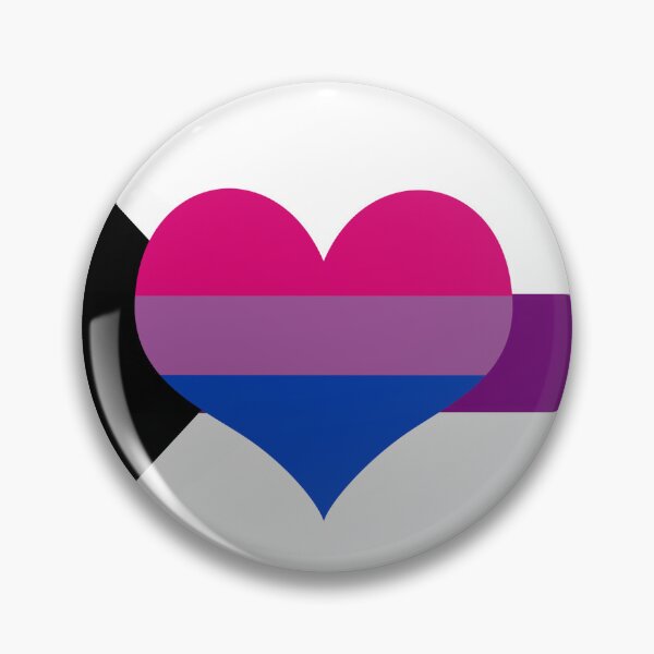 Item preview, Demisexual Biromantic Pride Flag designed and sold by DarkVulpine.