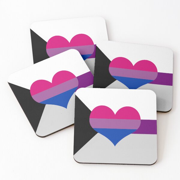 Item preview, Demisexual Biromantic Pride Flag designed and sold by DarkVulpine.