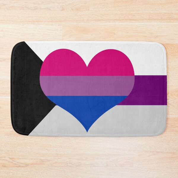 Item preview, Demisexual Biromantic Pride Flag designed and sold by DarkVulpine.