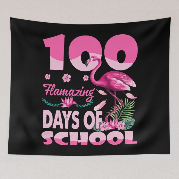 Item preview, 100 Flamazing Days of School Flamingo 100th Day Teachers  designed and sold by TheCrownPr.