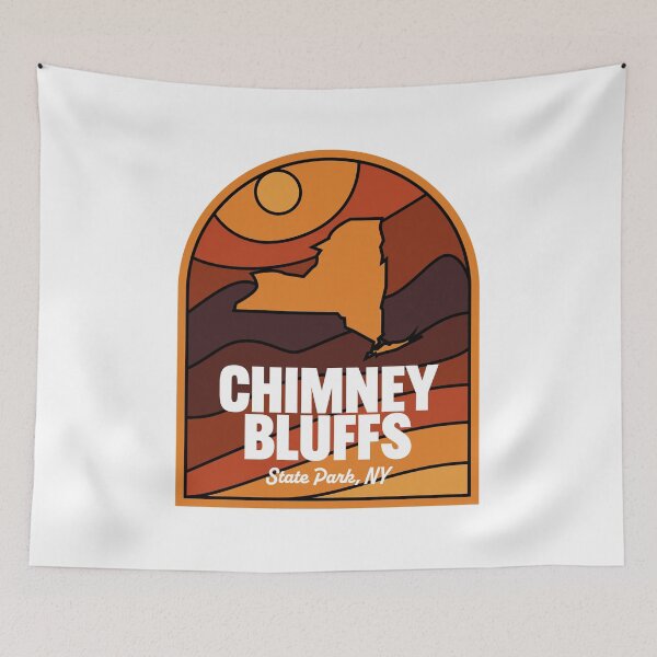 Item preview, Chimney Bluffs State Park New York designed and sold by HalpinDesign.