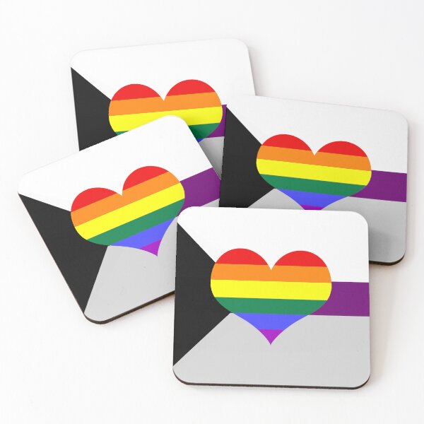 Item preview, Demisexual Homoromantic Pride Flag designed and sold by DarkVulpine.
