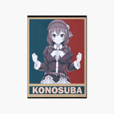 Konosuba Logo Title Art Board Print for Sale by Kamerdra