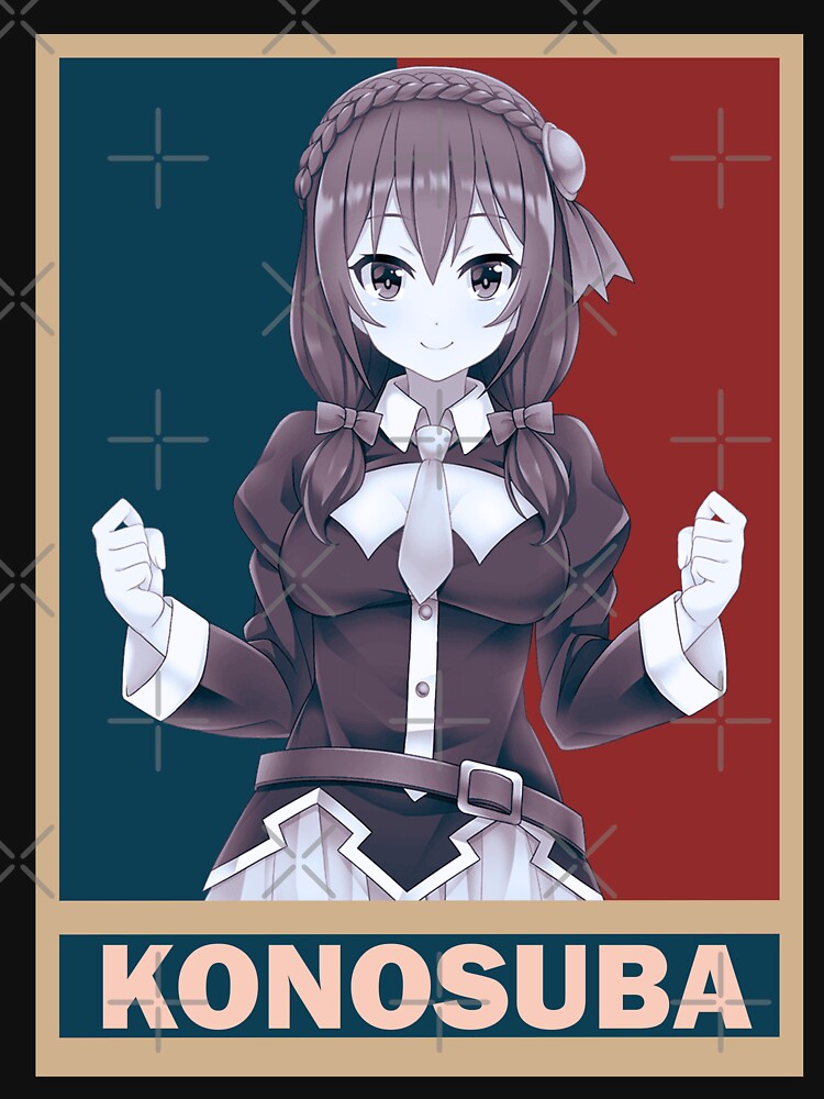 Konosuba Logo Title Sticker for Sale by Kamerdra