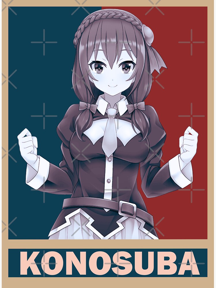 Kazuma Satou KonoSuba Kono Subarashii Vintage Vector Anime Design |  Greeting Card