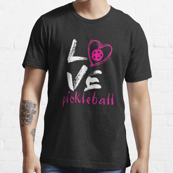 Item preview, I Love Pickleball T-Shirt Funny Pickle Ball Tee for Player designed and sold by sovaa226.