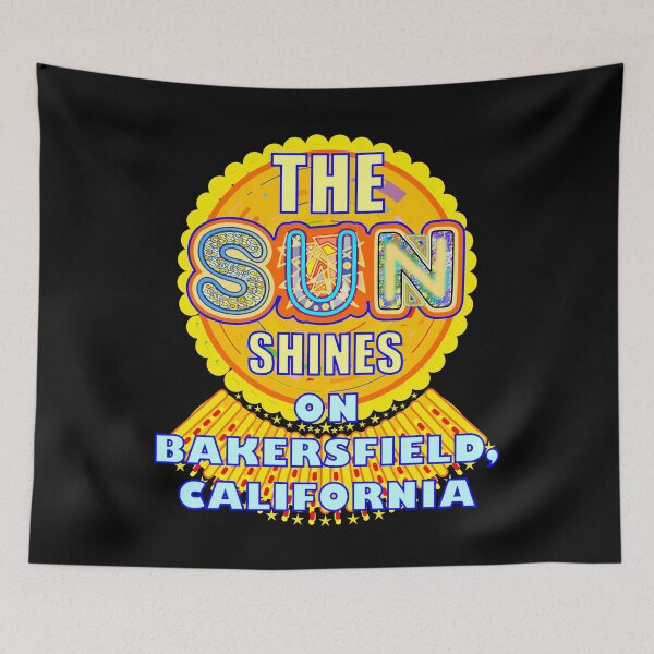 Item preview, Bakersfield CA Sun Shines California Artful Sunshine designed and sold by artfulnotebook.