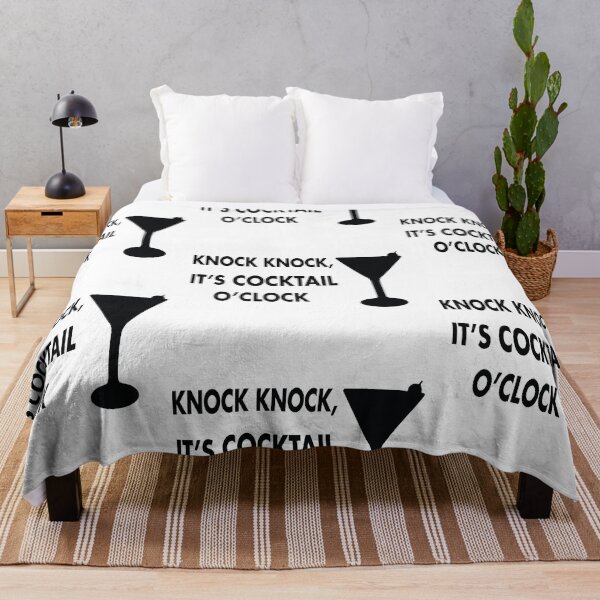 Item preview, Knock Knock It's Cocktail O'Clock designed and sold by shotofash.