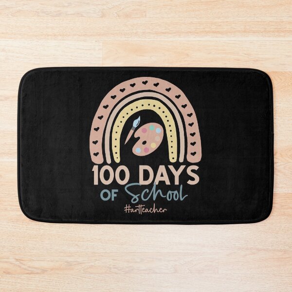Item preview, 100th Day Of School Art Teacher - 100 Days Art Rainbow  designed and sold by TheCrownPr.