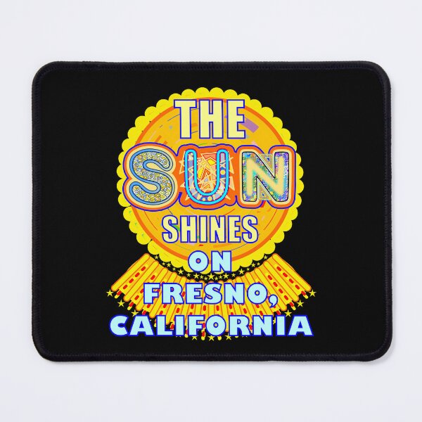Item preview, Fresno CA Sun Shines California Artful Sunshine designed and sold by artfulnotebook.