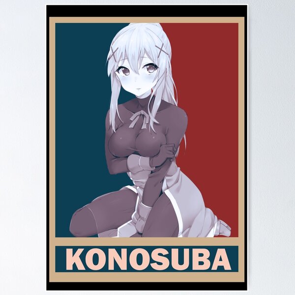 Yunyun KonoSuba Kono Subarashii Vintage Vector Anime Design Poster for  Sale by Raiden Designer Shop