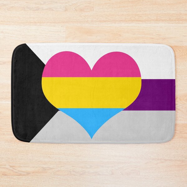 Item preview, Demisexual Panromantic Pride Flag designed and sold by DarkVulpine.