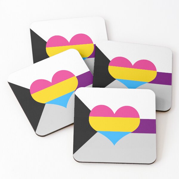 Item preview, Demisexual Panromantic Pride Flag designed and sold by DarkVulpine.