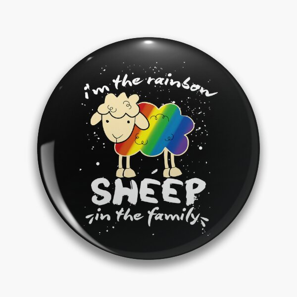 Item preview, Gay Pride LGBT Gay Lesbian Funny Sheep designed and sold by anthonymark14.