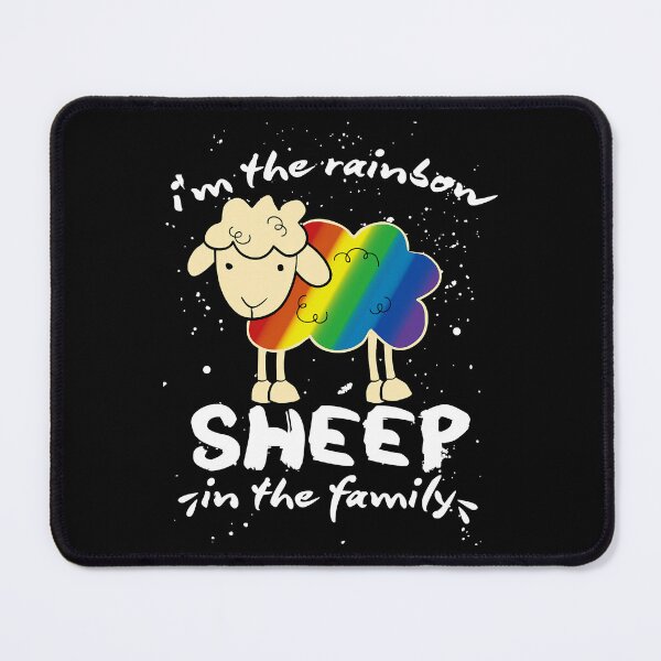 Item preview, Gay Pride LGBT Gay Lesbian Funny Sheep designed and sold by anthonymark14.