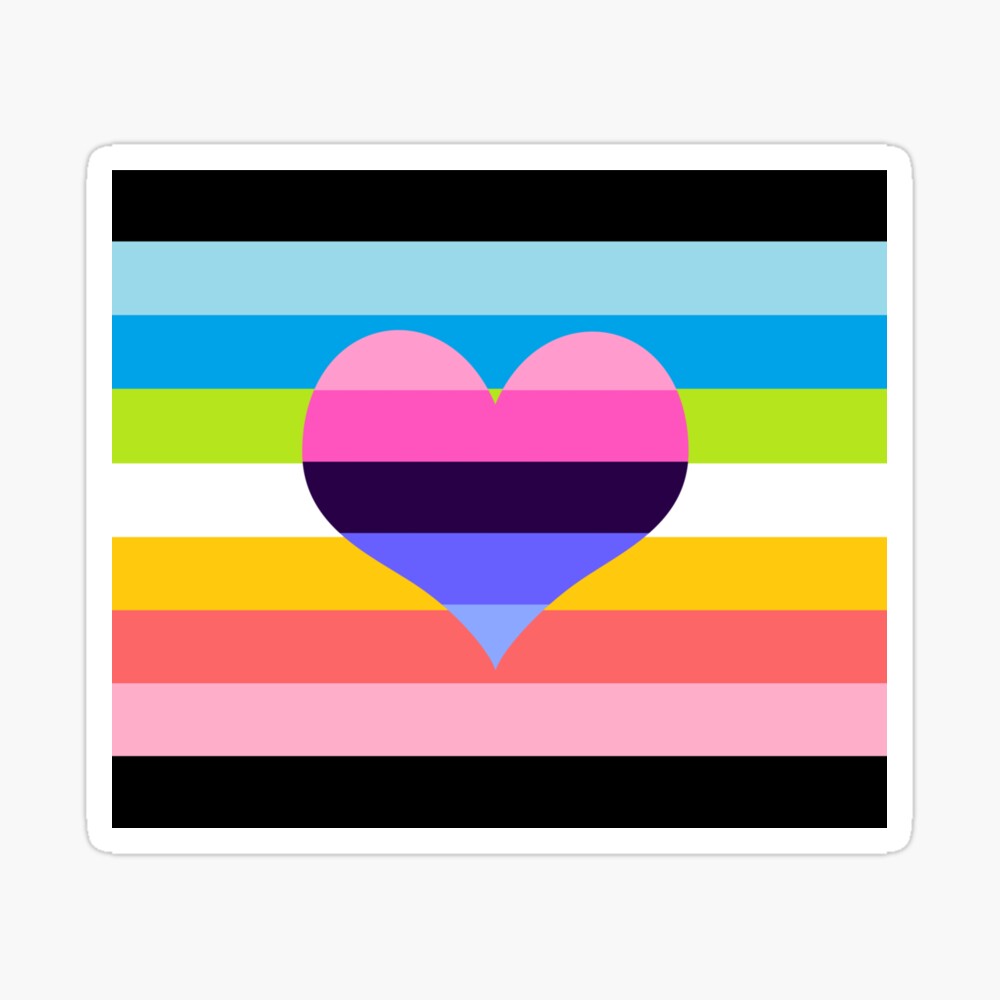 Queer Omniromantic Pride Flag Art Board Print for Sale by DarkVulpine