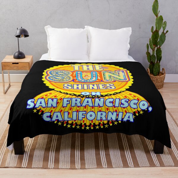 Item preview, San Francisco CA Sun Shines California Artful Sunshine designed and sold by artfulnotebook.