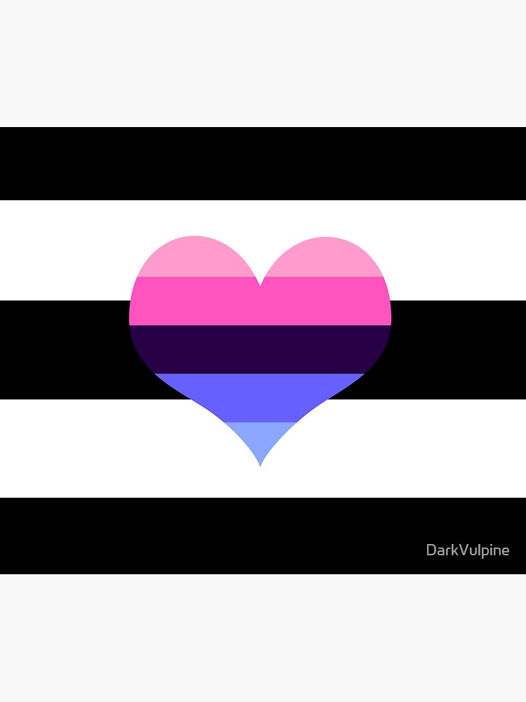 Heterosexual Omniromantic Pride Flag Sticker For Sale By Darkvulpine 