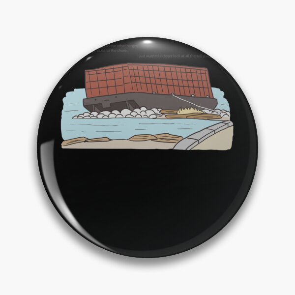 Item preview, Sad English Bay Barge Classic designed and sold by BurtonSandra.
