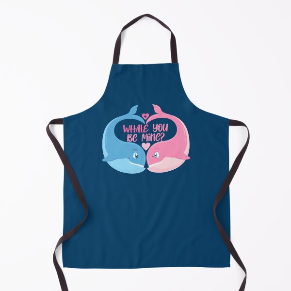 Item preview, Whale You Be Mine? (on Navy) designed and sold by PawsitiveMum.