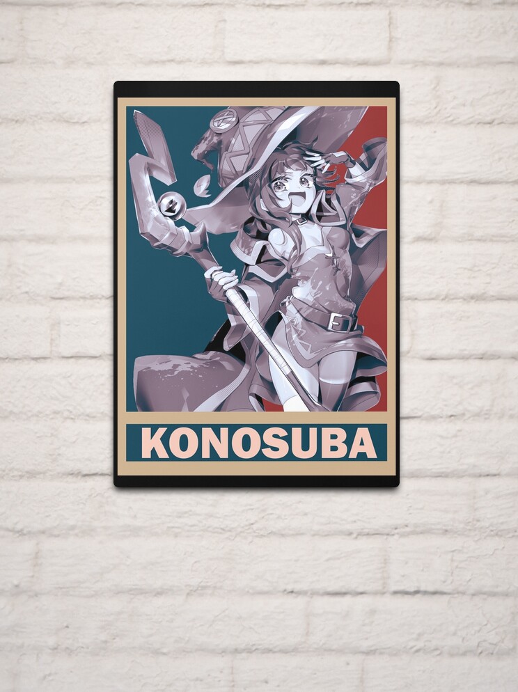 Yunyun KonoSuba Kono Subarashii Vintage Vector Anime Design | Art Board  Print