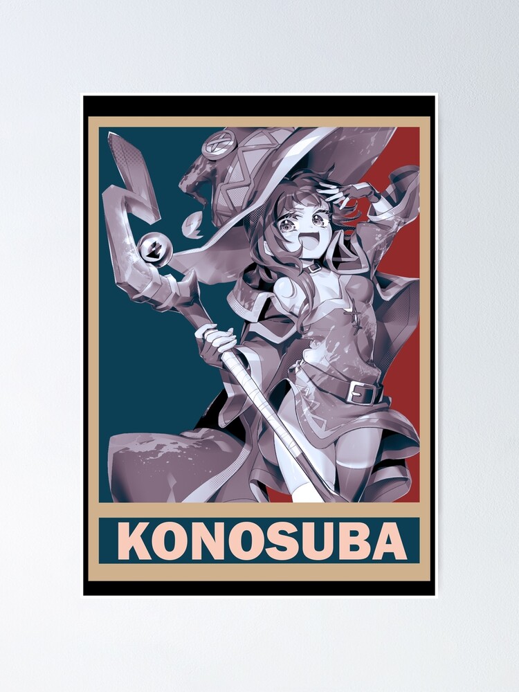 Kazuma Satou KonoSuba Kono Subarashii Vintage Vector Anime Design |  Greeting Card