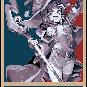 Yunyun KonoSuba Kono Subarashii Vintage Vector Anime Design Poster for  Sale by Raiden Designer Shop