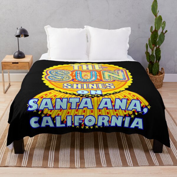 Item preview, Santa Ana CA Sun Shines California Artful Sunshine designed and sold by artfulnotebook.