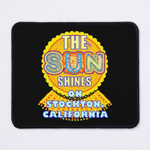 Item preview, Stockton CA Sun Shines California Artful Sunshine designed and sold by artfulnotebook.