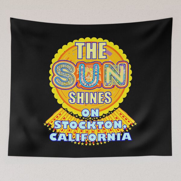 Item preview, Stockton CA Sun Shines California Artful Sunshine designed and sold by artfulnotebook.