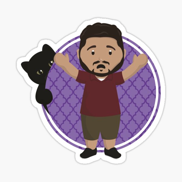 Impractical Jokers - Sal and Benjamin Cat Sticker