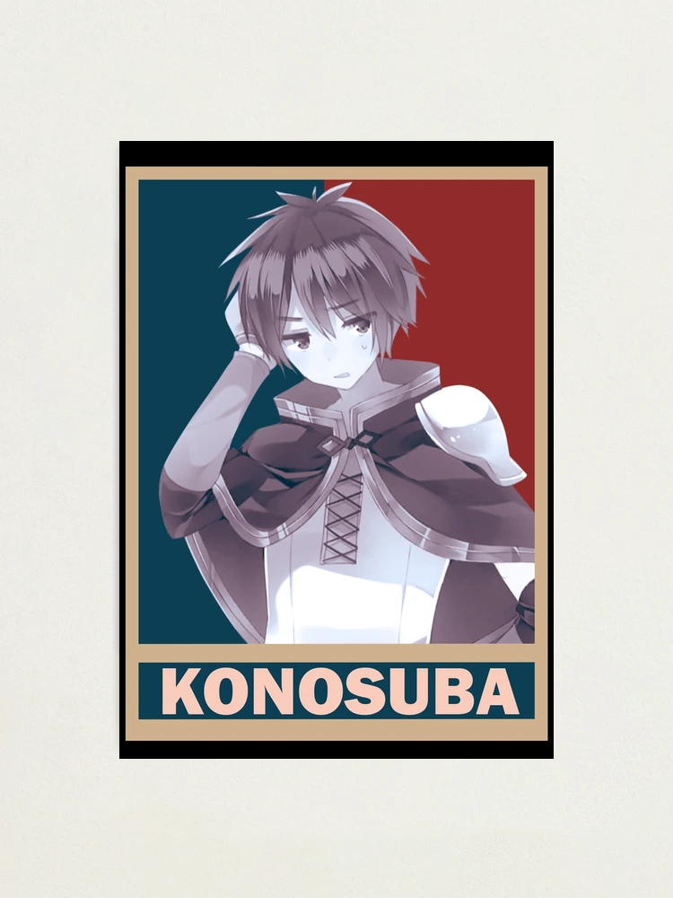 Kazuma Satou from Konosuba Glossy Sticker Anime Appliances, Walls