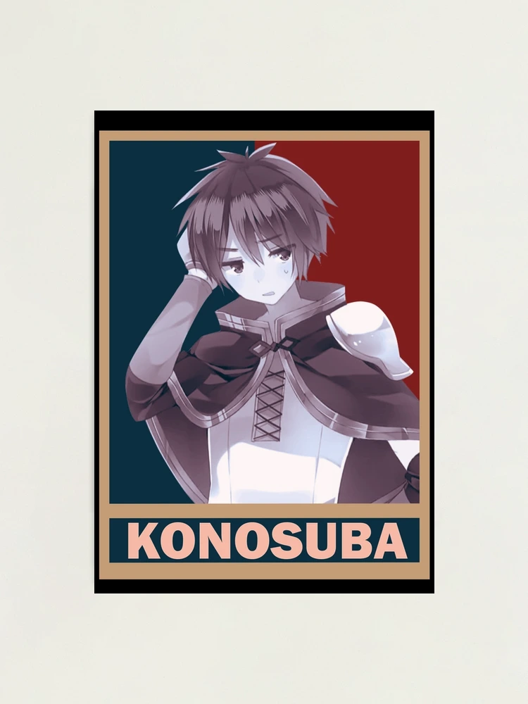 Kazuma Dissapointed Konosuba Poster for Sale by Aestheticanime2