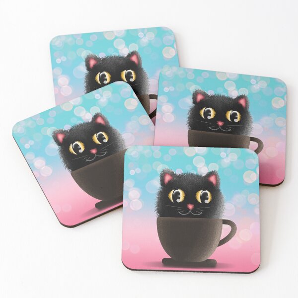Item preview, Cat in a Cup designed and sold by Minaficent.