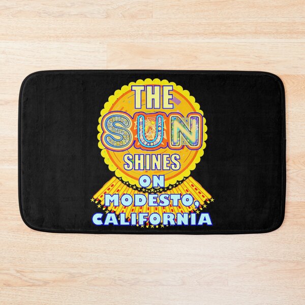 Item preview, Modesto CA Sun Shines California Artful Sunshine designed and sold by artfulnotebook.