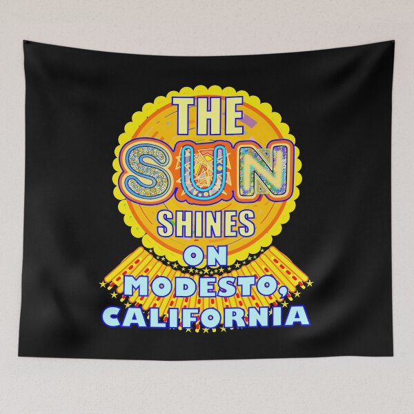Item preview, Modesto CA Sun Shines California Artful Sunshine designed and sold by artfulnotebook.