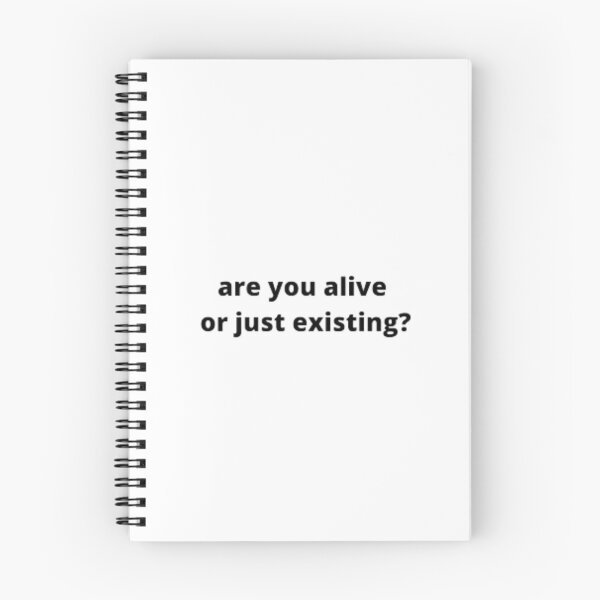 Item preview, are you alive or just existing ? designed and sold by Blessyourself.