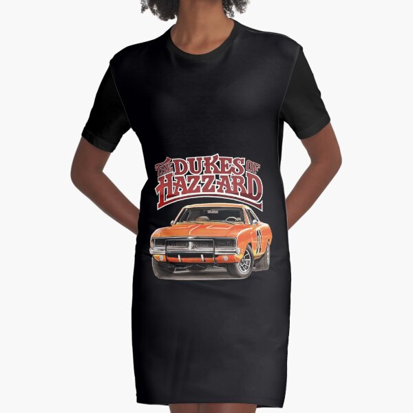 The Dukes of Hazzard - General Lee Graphic T-Shirt Dress