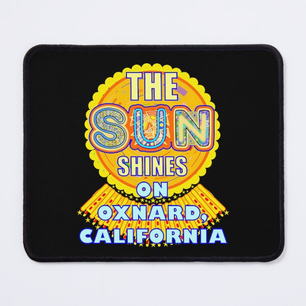 Item preview, Oxnard CA Sun Shines California Artful Sunshine designed and sold by artfulnotebook.