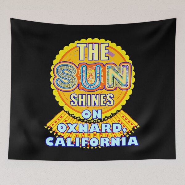 Item preview, Oxnard CA Sun Shines California Artful Sunshine designed and sold by artfulnotebook.