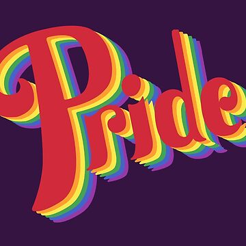 Artwork thumbnail, Pride Rainbow Slogan by Rainbow Pride